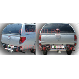 M116-A Лидер-плюс ТСУ для Mitsubishi L200 2013-2015, в т.ч. Long (длинная база), FIAT Fullback 2016-2019 без снятия и выреза бампера. Нагрузки: 1500/75 кг, масса фаркопа 20,6 кг (