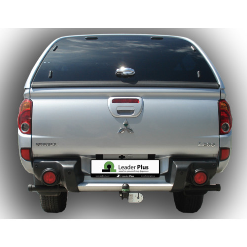 M116-A Лидер-плюс ТСУ для Mitsubishi L200 2013-2015, в т.ч. Long (длинная база), FIAT Fullback 2016-2019 без снятия и выреза бампера. Нагрузки: 1500/75 кг, масса фаркопа 20,6 кг (без электрики в комплекте)