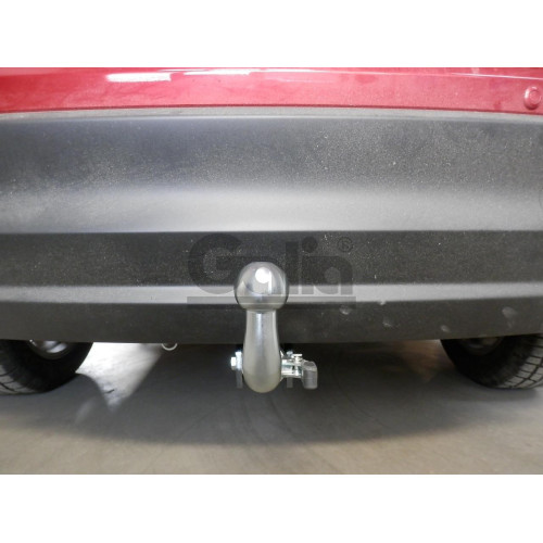 M129C GALIA Полностью оцинкованный фаркоп на Mazda CX-5 2012-2017, 2017-2025. Подрозетник убирается за бампер. Тип шара: C (горизонтальный съемный). Невидимый вырез бампера. Нагрузки: 2100/100 кг, масса фаркопа 19,6 кг