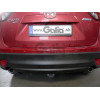M129C GALIA Полностью оцинкованный фаркоп на Mazda CX-5 2012-2017, 2017-2025. Подрозетник убирается за бампер. Тип шара: C (горизонтальный съемный). Невидимый вырез бампера. Нагрузки: 2100/100 кг, масса фаркопа 19,6 кг