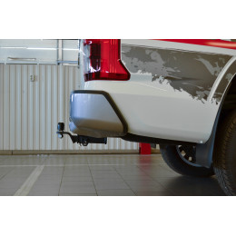 MLT-24-991122.00 PT GROUP Фаркоп на Mitsubishi L200 2023- без снятия и подрезки бампера. Тип шара: E (легкосъемный шар под квадрат). Нагрузки: 3500/140 кг, масса фаркоп