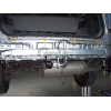 N040C GALIA Полностью оцинкованный фаркоп на Nissan X-Trail T30 2001-2007. Тип шара: C (горизонтальный съемный). Подрезка бампера. Нагрузки: 2100/100 кг, масса фаркопа 15,37 кг