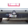N040C GALIA Полностью оцинкованный фаркоп на Nissan X-Trail T30 2001-2007. Тип шара: C (горизонтальный съемный). Подрезка бампера. Нагрузки: 2100/100 кг, масса фаркопа 15,37 кг