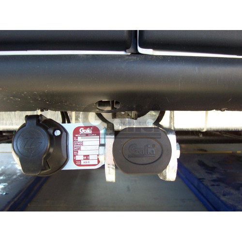 N047C GALIA Полностью оцинкованный фаркоп на Nissan Interstar 1998-2010, Opel Movano A 1999-2010, Renault Master 1998-2010. Тип шара: C (горизонтальный съемный). Установка без снятия и выреза бампера. Нагрузки: 2300/100 кг, масса фаркопа 24,17 кг