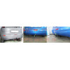 N101-A Лидер-плюс ТСУ для Nissan Note 2005-2014 без снятия и выреза бампера. Нагрузки: 1100/75 кг, масса фаркопа 17,68 кг, требуется 6 сверлений (без электрики в комплекте)