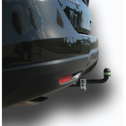 N122-A Лидер-плюс ТСУ для Nissan X-Trail T32 2014-2022 без выреза бампера. Нагрузки: 1500/75 кг, масса фаркопа 19,8 кг (без электрики в комплекте)