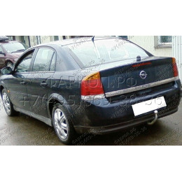 O-222 STEINHOF Фаркоп на Opel Vectra C седан/хетчбек 5 дверей 04/2002-2008 без подрезки бампера. Тип шара: A. Нагрузки: 1950/78 кг, масса фаркопа 20,7 кг (без электрики
