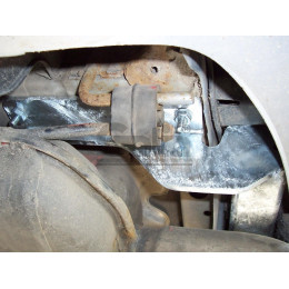 O008A GALIA Полностью оцинкованный фаркоп на Opel Astra G хетчбек 3/5 дверей, седан, купе, кабриолет 1998-2004, номерной знак на задней двери. Тип шара: A. Без 