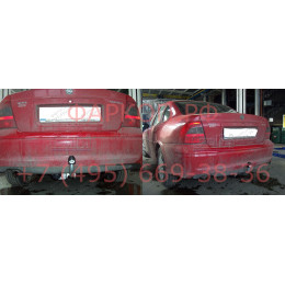 O029A GALIA Полностью оцинкованный фаркоп на Opel Vectra B седан/универсал/хетчбек 1995-2002. С 1999 большой вырез бампера. Тип шара: A. Установка без снятия и