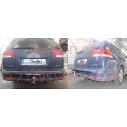 O049C GALIA Полностью оцинкованный фаркоп на Opel Vectra C универсал 2002-2008. Тип шара: C (горизонтальный съемный). Установка без снятия и выреза бампера. 