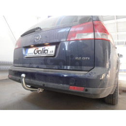 O049C GALIA Полностью оцинкованный фаркоп на Opel Vectra C универсал 2002-2008. Тип шара: C (горизонтальный съемный). Установка без снятия и выреза бампера. 