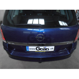 O050A GALIA Полностью оцинкованный фаркоп на Opel Astra H универсал 2004-2009. Подрозетник убирается за бампер. Тип шара: A. Без выреза бампера. Нагрузки: 165