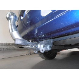 O050A GALIA Полностью оцинкованный фаркоп на Opel Astra H универсал 2004-2009. Подрозетник убирается за бампер. Тип шара: A. Без выреза бампера. Нагрузки: 165