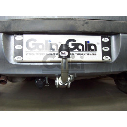 O054A GALIA Полностью оцинкованный фаркоп на Opel Corsa C 2000-2006. Особенности: Номерной знак на заднем бампере. Подрозетник убирается за бампер. Тип ша