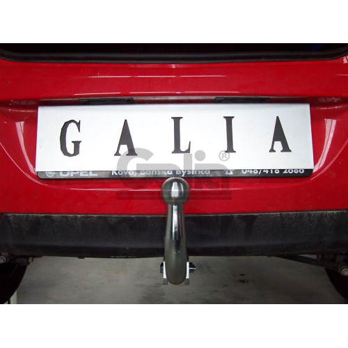 O058C GALIA Полностью оцинкованный фаркоп на Opel Astra J хетчбек 5 дверей 2009-2015. Подрозетник убирается за бампер. Тип шара: C (горизонтальный съемный). Невидимый вырез бампера. Нагрузки: 1600/75 кг, масса фаркопа 17,37 кг