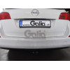 O061C GALIA Полностью оцинкованный фаркоп на Opel Astra J седан/универсал 2009-2015. Подрозетник убирается за бампер. Тип шара: C (горизонтальный съемный). Невидимый вырез бампера. Нагрузки: 1600/75 кг, масса фаркопа 17,37 кг