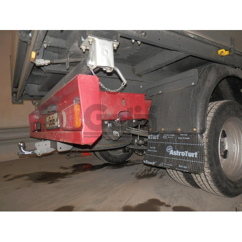 O069A GALIA Полностью оцинкованный фаркоп на Renault Master шасси 2010-2024, Opel Movano шасси 2010-2021, Nissan NV400 шасси 2011-2021, Nissan Interstar шасси 2010-2024. Тип шара: A. Установка без снятия и выреза бампера. Нагрузки: 3500/120 кг, масса фарк