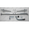 O075A GALIA Полностью оцинкованный фаркоп на Peugeot 308 SW хетчбек 5 дверей 2022-, Opel Astra L хетчбек 5 дверей 2022-. Тип шара: A. Невидимый вырез бампера. Нагрузки: 1600/75 кг, масса фаркопа 16,52 кг