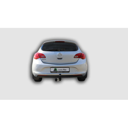 O118-A Лидер-плюс ТСУ для Opel Astra J хетчбек 2009-2015, Opel Astra J GTC 2012-2018 без выреза бампера. Нагрузки: 1500/75 кг, масса фаркопа 17,6 кг (без электрики в комплекте)