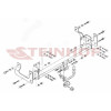 P-040 STEINHOF Фаркоп на Peugeot 407 седан 2004-2011 без подрезки бампера. Тип шара: A. Нагрузки: 1600/75 кг, масса фаркопа 24 кг (без электрики в комплекте)