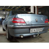 P027C GALIA Полностью оцинкованный фаркоп на Peugeot 406 седан 1995-2004. Тип шара: C (горизонтальный съемный). Установка без снятия и выреза бампера. Нагрузки: 1700/80 кг, масса фаркопа 16,37 кг