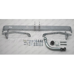 P041A GALIA Полностью оцинкованный фаркоп на Peugeot 308 универсал 2008-2013. Тип шара: A. Установка без снятия и выреза бампера. Нагрузки: 1700/75 кг, масса фа