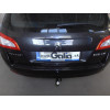 P044C GALIA Полностью оцинкованный фаркоп на Peugeot 508 универсал 2011-2019. Подрозетник убирается за бампер. Тип шара: C (горизонтальный съемный). Невидимый вырез бампера. Нагрузки: 1900/75 кг, масса фаркопа 23,87 кг