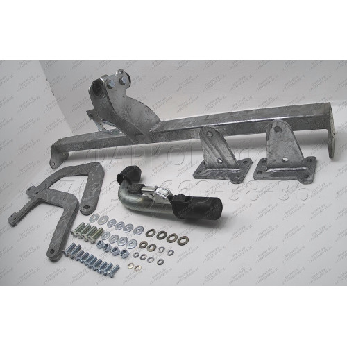 P044C GALIA Полностью оцинкованный фаркоп на Peugeot 508 универсал 2011-2019. Подрозетник убирается за бампер. Тип шара: C (горизонтальный съемный). Невидимый вырез бампера. Нагрузки: 1900/75 кг, масса фаркопа 23,87 кг