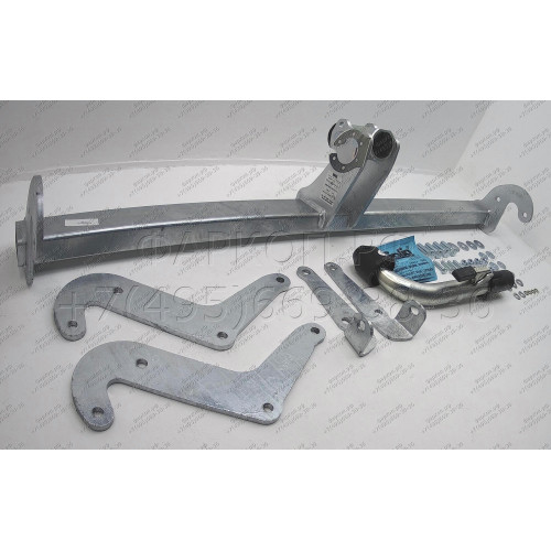 P046C GALIA Полностью оцинкованный фаркоп на Citroen C5 Aircross 2019-, Peugeot 3008 2016-2024, кроме GT line, Opel Grandland X 2017-2021, Opel Grandland 2021-. Подрозетник убирается за бампер. Тип шара: C (горизонтальный съемный). Невидимый вырез бампера