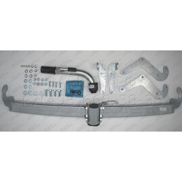 P046C GALIA Полностью оцинкованный фаркоп на Citroen C5 Aircross 2019-, Peugeot 3008 2016-2024, кроме GT line, Opel Grandland X 2017-2021, Opel Grandland 2021-. Подрозетник убирается за бампер.