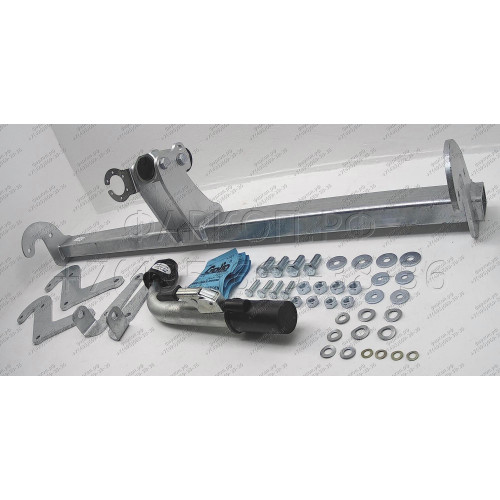 P046C GALIA Полностью оцинкованный фаркоп на Citroen C5 Aircross 2019-, Peugeot 3008 2016-2024, кроме GT line, Opel Grandland X 2017-2021, Opel Grandland 2021-. Подрозетник убирается за бампер. Тип шара: C (горизонтальный съемный). Невидимый вырез бампера