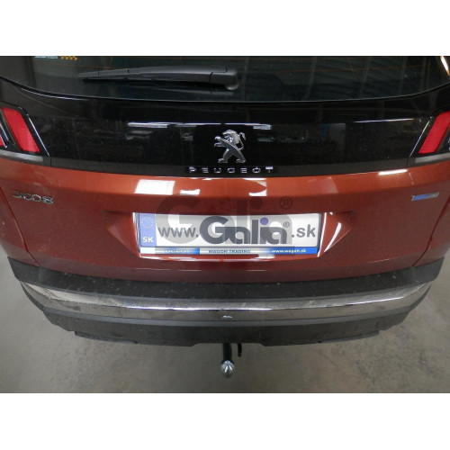 P046C GALIA Полностью оцинкованный фаркоп на Citroen C5 Aircross 2019-, Peugeot 3008 2016-2024, кроме GT line, Opel Grandland X 2017-2021, Opel Grandland 2021-. Подрозетник убирается за бампер. Тип шара: C (горизонтальный съемный). Невидимый вырез бампера