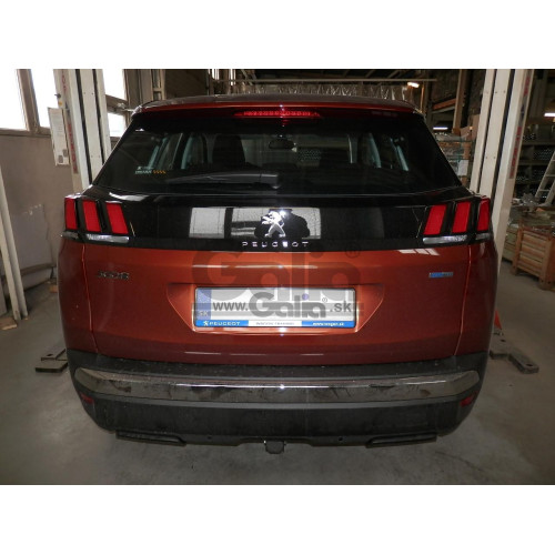 P046C GALIA Полностью оцинкованный фаркоп на Citroen C5 Aircross 2019-, Peugeot 3008 2016-2024, кроме GT line, Opel Grandland X 2017-2021, Opel Grandland 2021-. Подрозетник убирается за бампер. Тип шара: C (горизонтальный съемный). Невидимый вырез бампера