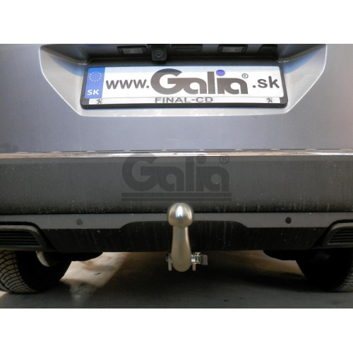 P047V GALIA Полностью оцинкованный фаркоп на Peugeot 5008 2017-2024. Подрозетник убирается за бампер. Требуется невидимая подрезка бампера. Тип шара: AV (вертикальное быстросъемное крепление шара на ключе). Нагрузки: 2000/100 кг, масса фаркопа 18,37 кг