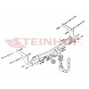 R-017 STEINHOF Фаркоп на Renault Captur 2013-2020 (Европейская версия). Требуется подрезка бампера. Тип шара: AV (вертикальное быстросъемное крепление шара на ключе). Нагрузки: 1200/75 кг, масса фаркопа 20,7 кг (без электрики в комплекте)