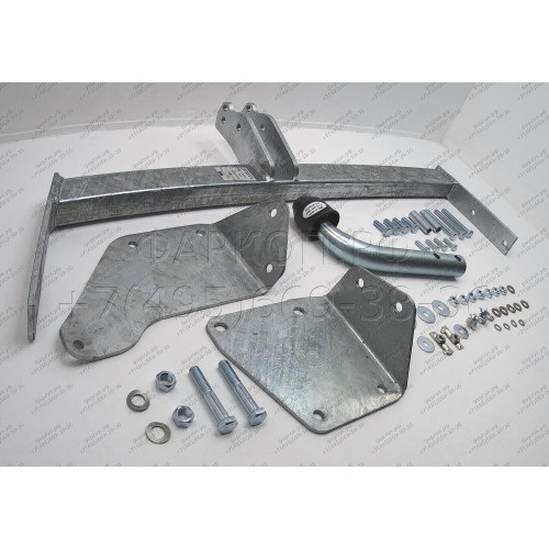 R018A GALIA Полностью оцинкованный фаркоп на Renault Megane I универсал 1996-2003. Тип шара: A. Установка без снятия и выреза бампера. Нагрузки: 1350/65 кг, масса фаркопа 15,25 кг