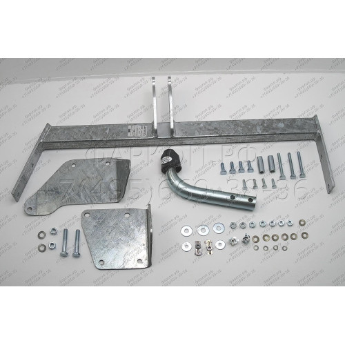 R018A GALIA Полностью оцинкованный фаркоп на Renault Megane I универсал 1996-2003. Тип шара: A. Установка без снятия и выреза бампера. Нагрузки: 1350/65 кг, масса фаркопа 15,25 кг
