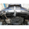 R100A GALIA Полностью оцинкованный фаркоп на Renault Megane GrandCoupe седан 2016-. Подрозетник убирается за бампер. Тип шара: A. Невидимый вырез бампера. Нагрузки: 2000/80 кг, масса фаркопа 19,92 кг