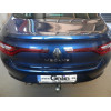 R100A GALIA Полностью оцинкованный фаркоп на Renault Megane GrandCoupe седан 2016-. Подрозетник убирается за бампер. Тип шара: A. Невидимый вырез бампера. Нагрузки: 2000/80 кг, масса фаркопа 19,92 кг