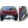 R110-A Лидер-плюс ТСУ для Renault Sandero Stepway 2008-2014 без снятия и выреза бампера. Нагрузки: 1200/75 кг, масса фаркопа 21,32 кг (без электрики в комплекте)