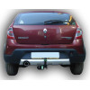 R110-A Лидер-плюс ТСУ для Renault Sandero Stepway 2008-2014 без снятия и выреза бампера. Нагрузки: 1200/75 кг, масса фаркопа 21,32 кг (без электрики в комплекте)