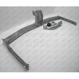 S007A GALIA Полностью оцинкованный фаркоп на SEAT Leon хетчбек 5 дверей 2000-2005. Тип шара: A. Подрезка бампера. Нагрузки: 1500/75 кг, масса фаркопа 15,75 кг
