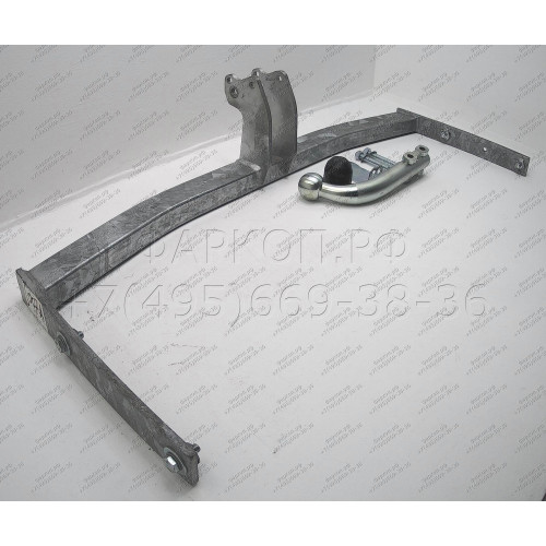 S007A GALIA Полностью оцинкованный фаркоп на SEAT Leon хетчбек 5 дверей 2000-2005. Тип шара: A. Подрезка бампера. Нагрузки: 1500/75 кг, масса фаркопа 15,75 кг