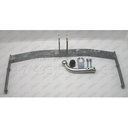 S007A GALIA Полностью оцинкованный фаркоп на SEAT Leon хетчбек 5 дверей 2000-2005. Тип шара: A. Подрезка бампера. Нагрузки: 1500/75 кг, масса фаркопа 15,75 кг