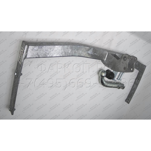 S007A GALIA Полностью оцинкованный фаркоп на SEAT Leon хетчбек 5 дверей 2000-2005. Тип шара: A. Подрезка бампера. Нагрузки: 1500/75 кг, масса фаркопа 15,75 кг