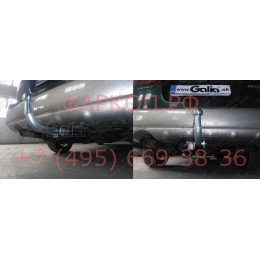 S047C GALIA Полностью оцинкованный фаркоп на Subaru Legacy Station Wagon (BE/BH) и Subaru Outback 4WD 1999-2003. Тип шара: C (горизонтальный съемный). Невидимый вырез бампера. 