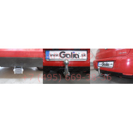 S058C GALIA Полностью оцинкованный фаркоп на SEAT Ibiza III 2002-2008. Подрозетник убирается за бампер. Тип шара: C (горизонтальный съемный). Невидимый выре