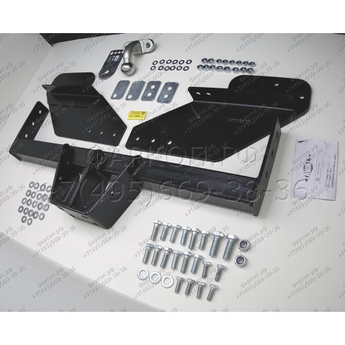 T-GAZ-13F TAVIALS ТСУ для ГАЗель Next фургон 2013- без снятия и выреза бампера. Тип шара: F. Нагрузки: 2000/100 кг, масса фаркопа 28,1 кг (без электрики в комплекте)
