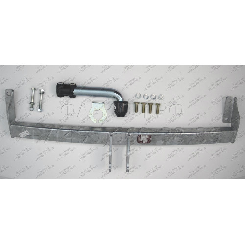 T042A GALIA Полностью оцинкованный фаркоп на Toyota RAV4 2000-2006, Chery Tiggo 2006-2014, Vortex Tingo 2010-2013. Тип шара: A. Установка без снятия и выреза бампера. Нагрузки: 1800/75 кг, масса фаркопа 11,52 кг