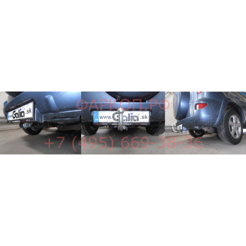 T058A GALIA Полностью оцинкованный фаркоп на Toyota RAV4 2006-2013. Тип шара: A. Установка без снятия и выреза бампера. Нагрузки: 2000/90 кг, масса фаркопа 19,02 кг